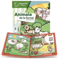 Carte educativă Raspundel Istetel Animals on the farm 5+/ Dezvoltare photo 2