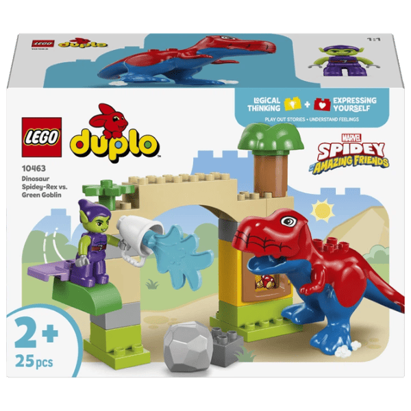 Constructor LEGO Dinosaur Spidey-Rex vs. Green Goblin Clasic/ Gray photo 1