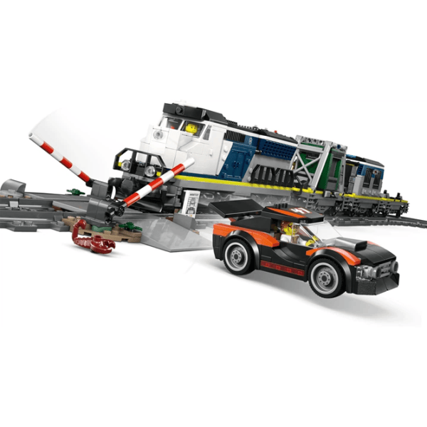 Constructor cu telecomandă LEGO Police Train Heist Clasic/ Gray photo 6