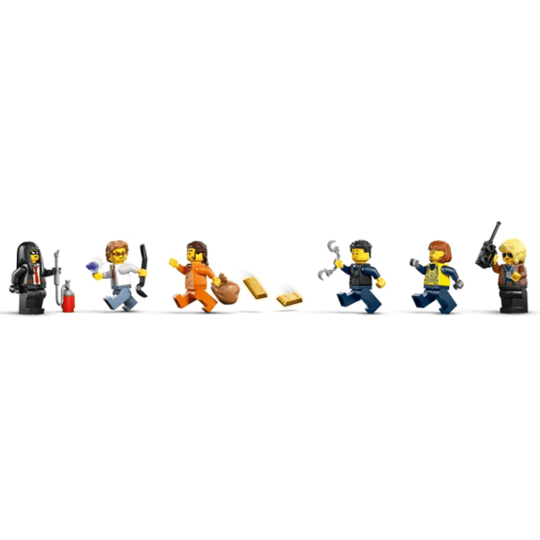 Constructor cu telecomandă LEGO Police Train Heist Clasic/ Gray photo 7