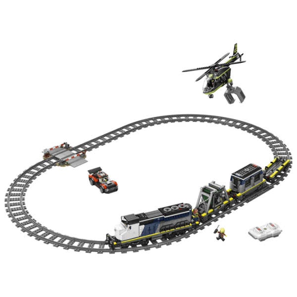 Constructor cu telecomandă LEGO Police Train Heist Clasic/ Gray photo 8