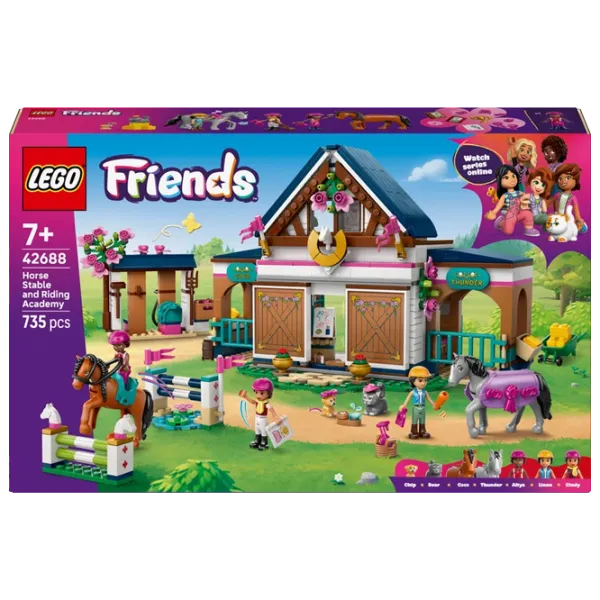 Constructor LEGO Horse Stable and Riding Academy Clasic/ Brown photo 1