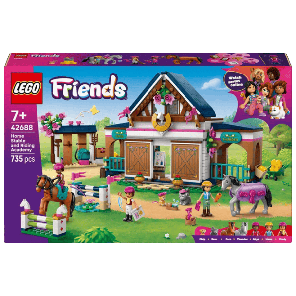 Constructor LEGO Horse Stable and Riding Academy Clasic/ Brown photo 1