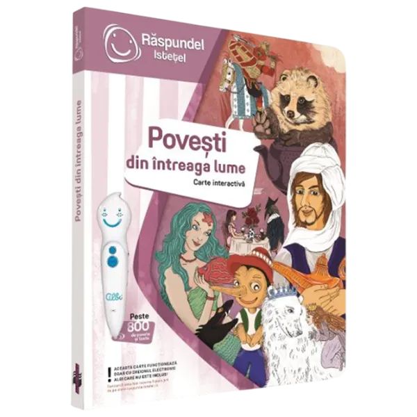 Carte educativă Raspundel Istetel Fairytales around the world 5+/ Dezvoltare photo 1