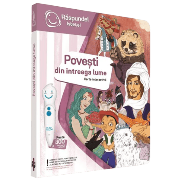 Carte educativă Raspundel Istetel Fairytales around the world 5+/ Dezvoltare photo 1