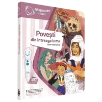 Carte educativă Raspundel Istetel Fairytales around the world 5+/ Dezvoltare