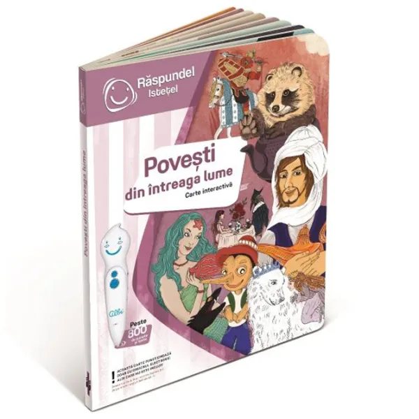 Carte educativă Raspundel Istetel Fairytales around the world 5+/ Dezvoltare photo 3