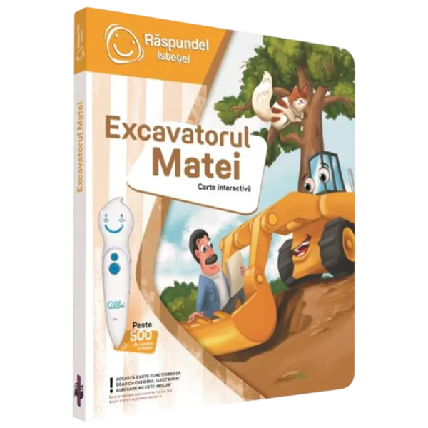 Carte educativă Raspundel Istetel Excavator 5+/ Dezvoltare photo 1