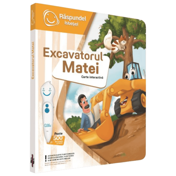 Carte educativă Raspundel Istetel Excavator 5+/ Dezvoltare photo 1