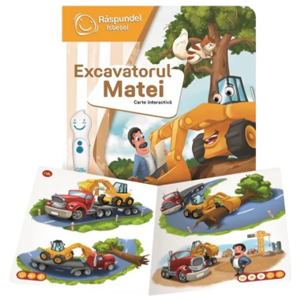 Carte educativă Raspundel Istetel Excavator 5+/ Dezvoltare photo 2