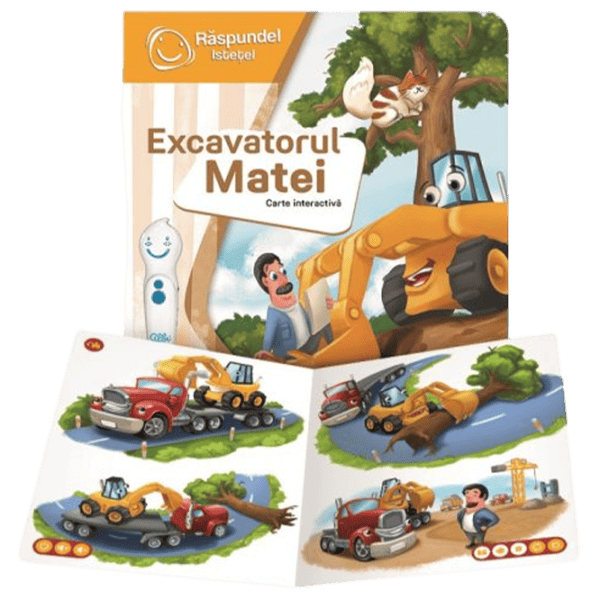 Carte educativă Raspundel Istetel Excavator 5+/ Dezvoltare photo 2