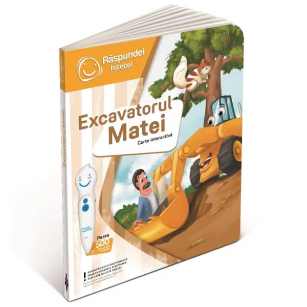 Carte educativă Raspundel Istetel Excavator 5+/ Dezvoltare photo 3