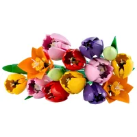 Constructor LEGO Tulip Bouquet Flori/ Multicolor photo 2