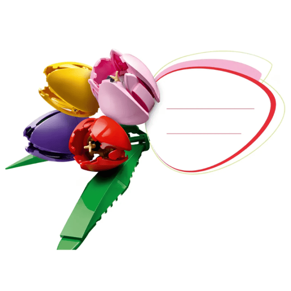 Конструктор LEGO Tulip Bouquet Цветы/ Разноцветный photo 3