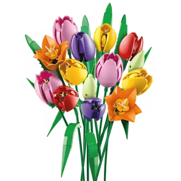 Конструктор LEGO Tulip Bouquet Цветы/ Разноцветный photo 4
