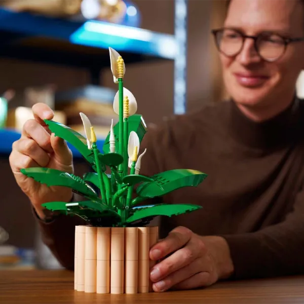 Constructor LEGO Peace Lily Flori/ Green photo 3