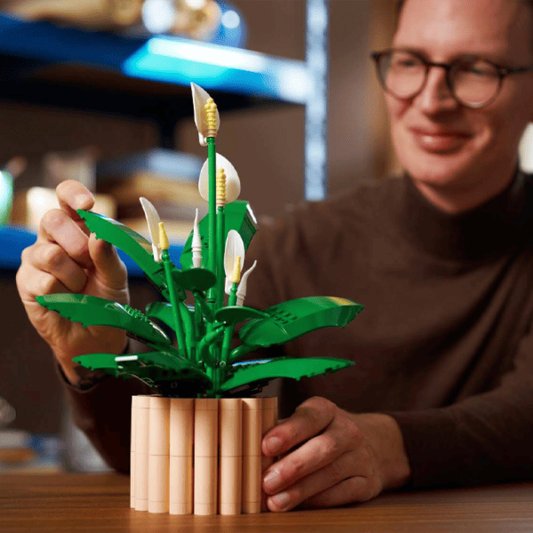 Constructor LEGO Peace Lily Flori/ Green photo 3