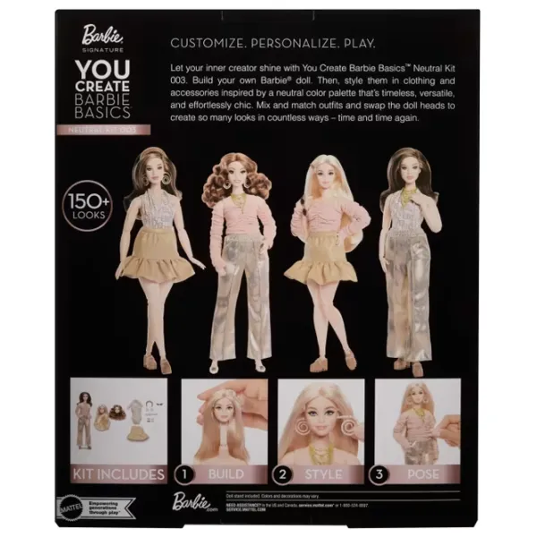 Кукла Barbie You Create Barbie Basics JJX37 модель / 3+ photo 2
