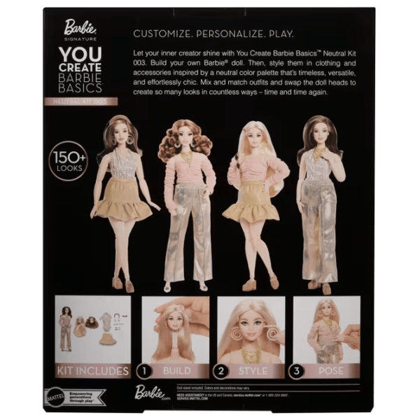 Кукла Barbie You Create Barbie Basics JJX37 модель / 3+ photo 2