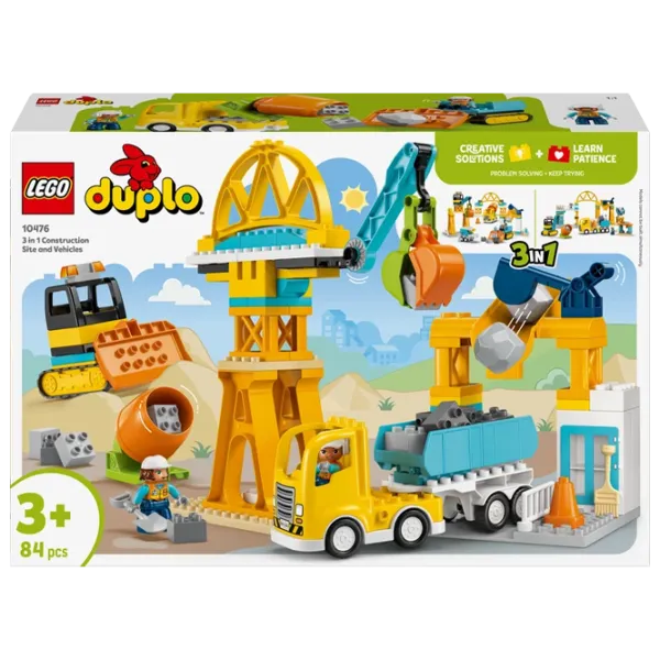 Constructor LEGO Construction Site and Vehicles Clasic/ Orange photo 1