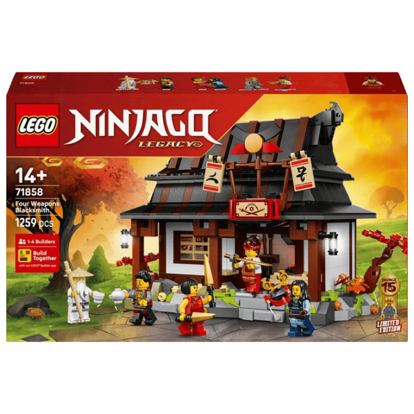 Constructor LEGO Four Weapons Blacksmith 15th Anniversary Clasic/ Brown photo 1