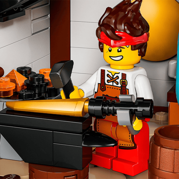 Constructor LEGO Four Weapons Blacksmith 15th Anniversary Clasic/ Brown photo 5