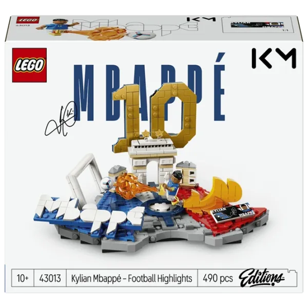 Constructor LEGO Kylian Mbappe – Soccer Highlights Clasic/ White photo 1
