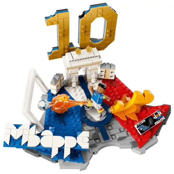 Constructor LEGO Kylian Mbappe – Soccer Highlights Clasic/ White photo 3