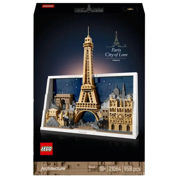 Constructor LEGO Paris City Of Love Clasic/ Beige photo 1