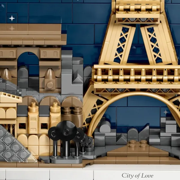 Constructor LEGO Paris City Of Love Clasic/ Beige photo 5