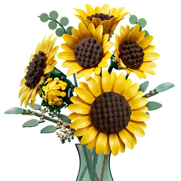 Constructor LEGO Sunflower Bouquet Flori/ Yellow photo 4