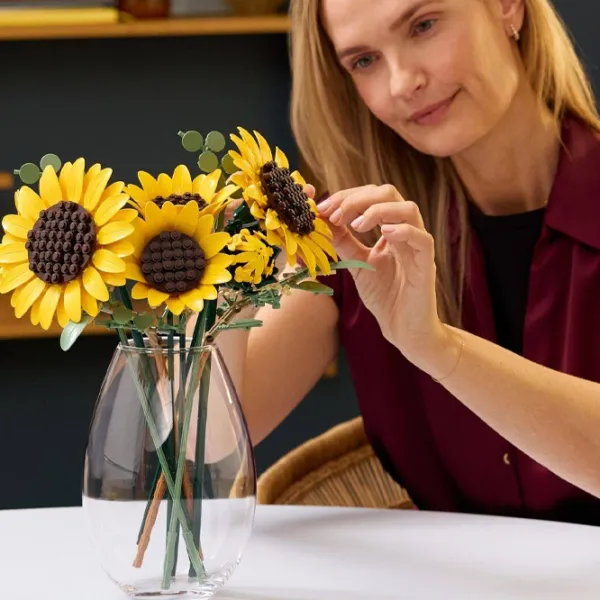 Constructor LEGO Sunflower Bouquet Flori/ Yellow photo 5