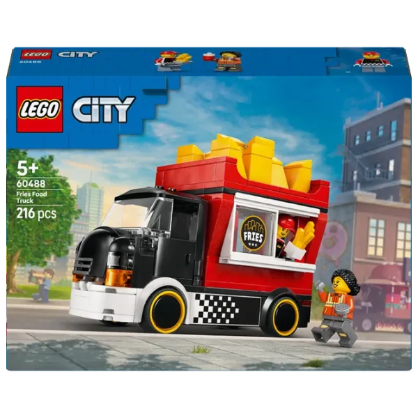 Constructor LEGO Fries Food Truck Mașină/ Red photo 1