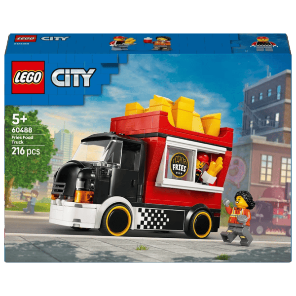 Constructor LEGO Fries Food Truck Mașină/ Red photo 1