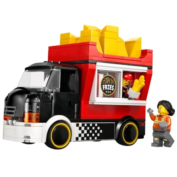 Constructor LEGO Fries Food Truck Mașină/ Red photo 2