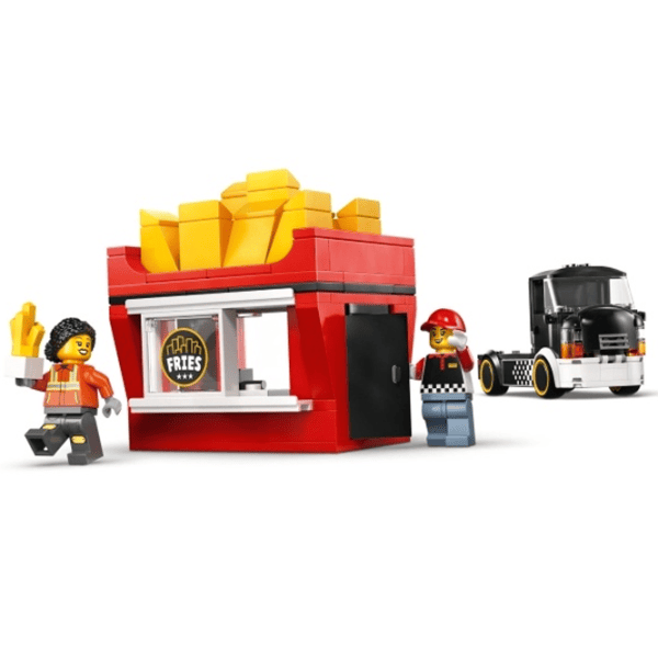Constructor LEGO Fries Food Truck Mașină/ Red photo 4