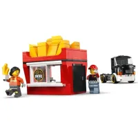 Constructor LEGO Fries Food Truck Mașină/ Red photo 4