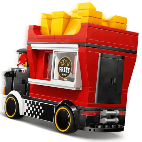 Constructor LEGO Fries Food Truck Mașină/ Red photo 6