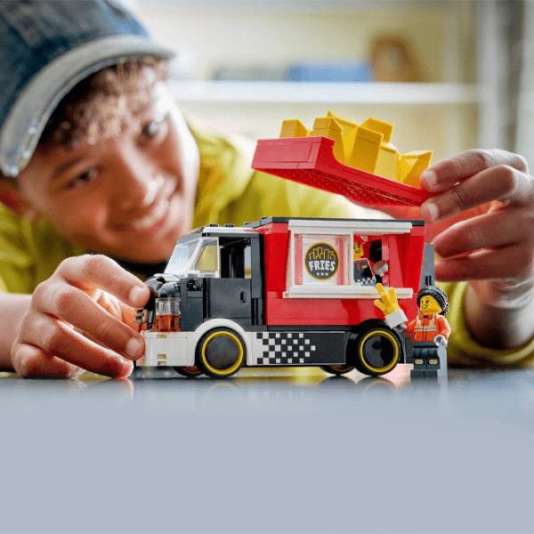 Constructor LEGO Fries Food Truck Mașină/ Red photo 7