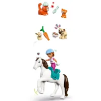 Constructor LEGO Animal Vet Clinic Clasic/ Multicolor photo 3
