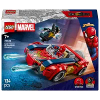 Constructor LEGO Spider-Man Car VS. Venomized Wolverine Mașină/ Red