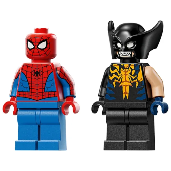 Constructor LEGO Spider-Man Car VS. Venomized Wolverine Mașină/ Red photo 3