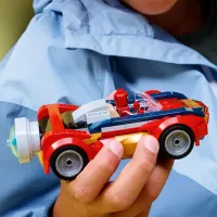 Constructor LEGO Spider-Man Car VS. Venomized Wolverine Mașină/ Red photo 8