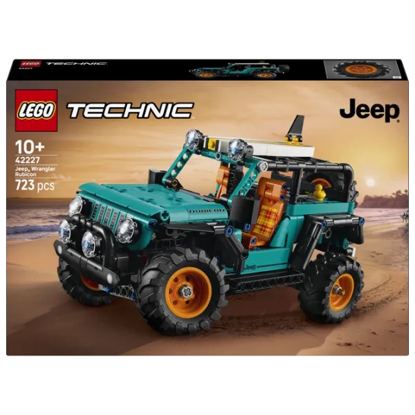 Constructor LEGO JEEP Wrangler Rubicon Mașină/ Aquamarin photo 1