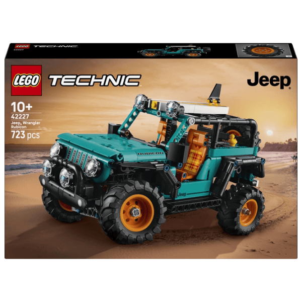 Constructor LEGO JEEP Wrangler Rubicon Mașină/ Aquamarin photo 1
