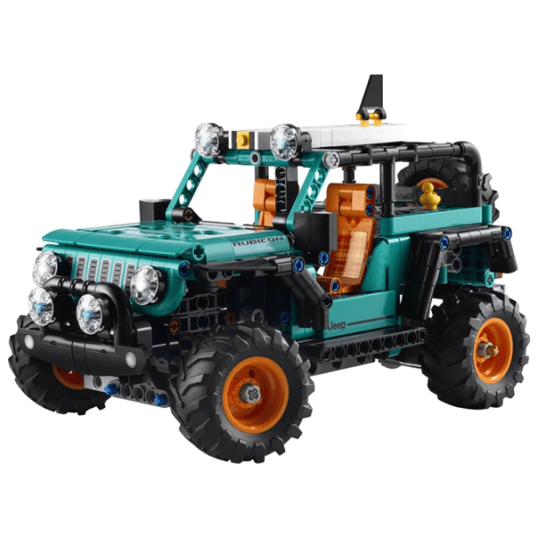 Constructor LEGO JEEP Wrangler Rubicon Mașină/ Aquamarin photo 5