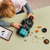 Constructor LEGO JEEP Wrangler Rubicon Mașină/ Aquamarin photo 6