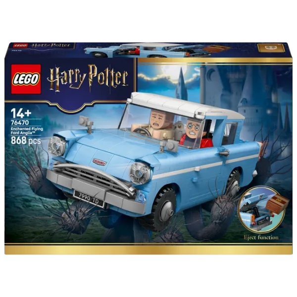 Constructor LEGO Enchanted Flying Ford Anglia Mașină/ Blue photo 1