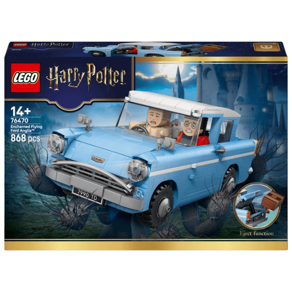 Constructor LEGO Enchanted Flying Ford Anglia Mașină/ Blue photo 1