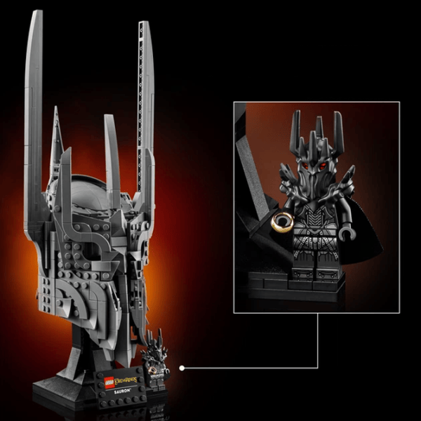 Constructor LEGO Sauron Personaj de film/ Gray photo 5